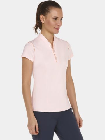 Valiente Halbarm Polo rosa