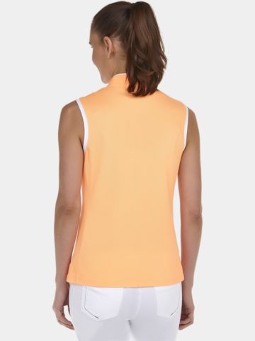 Valiente ärmelloses Polo orange