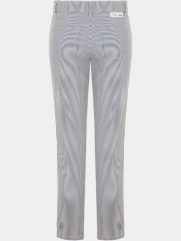 Alberto JANA-CR - WR Summer Stripe 7/8 Hose gestreift