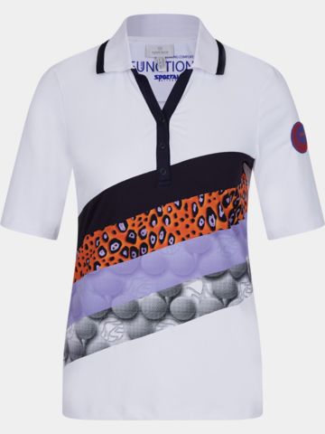 Sportalm Halbarm Polo weiß