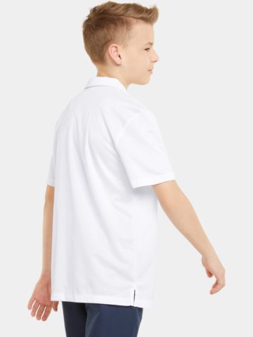 Puma Essential Halbarm Polo weiß