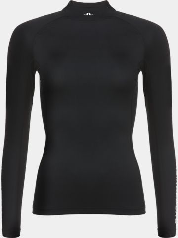 J.Lindeberg Asa Soft Compression Top Stretch Unterzieher schwarz