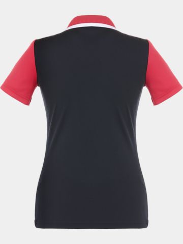 J.Lindeberg Antonia Halbarm Polo navy