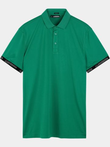 J.Lindeberg Guy Regular Halbarm Polo grün