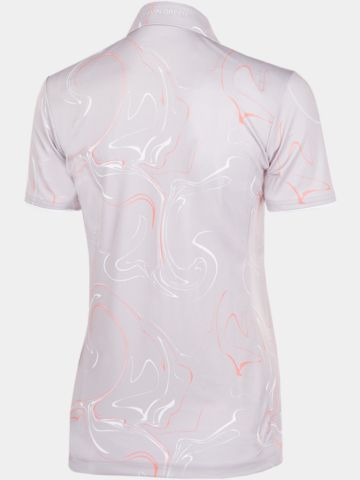 Galvin Green Malena Halbarm Polo hellgrau