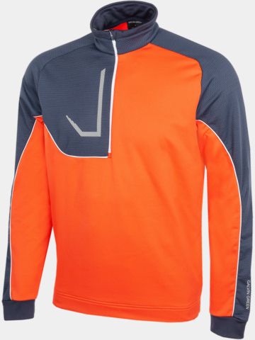 Galvin Green Daxton Stretch Midlayer orange