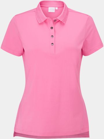 Ping SEDONA Halbarm Polo pink