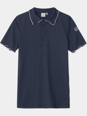Cross DIVOT Halbarm Polo navy