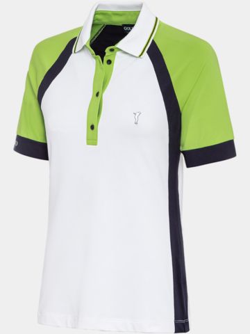 Golfino EH SHORT SLEEVE Halbarm Polo weiß
