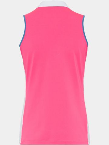 Golfino SURFING CALIFORNIA ohne Arm Polo pink