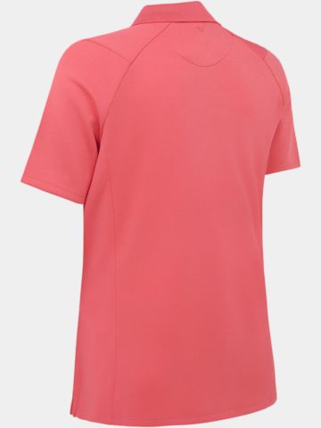 Callaway SWINGTECH LADIES SOLID Halbarm Polo pink