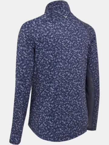 Callaway SHAPE SHIFTER GEO PRINTED TOP Stretch Unterzieher dunkelblau