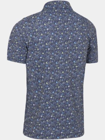 Callaway GOLF NOVELTY PRINT Halbarm Polo dunkelblau