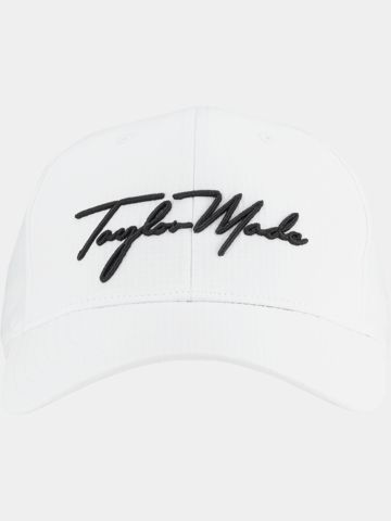 TaylorMade Script Seeker Cap weiß