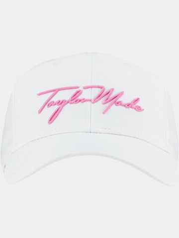 TaylorMade Script Cap weiß