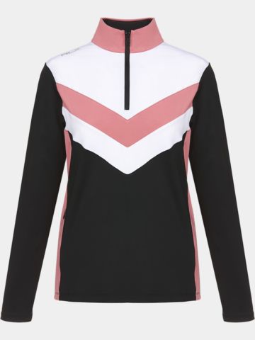 Polo Ralph Lauren V Kontrast Stretch Midlayer schwarz