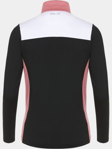 Polo Ralph Lauren V Kontrast Stretch Midlayer schwarz