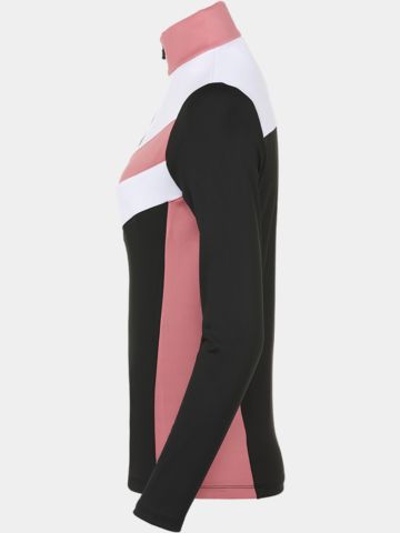 Polo Ralph Lauren V Kontrast Stretch Midlayer schwarz