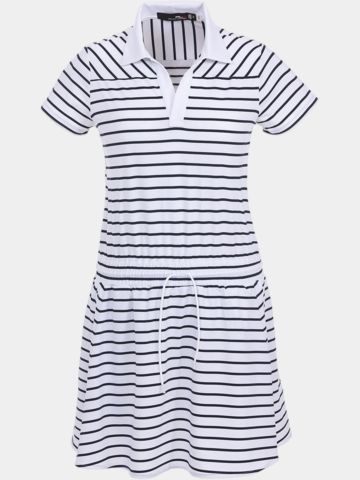 Polo Ralph Lauren Streifen Halbarm Kleid navy