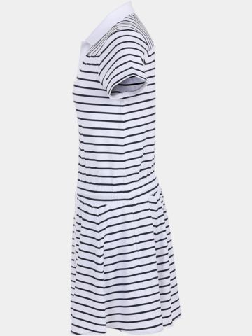 Polo Ralph Lauren Streifen Halbarm Kleid navy