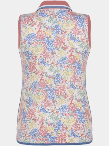 Polo Ralph Lauren Flower Print ohne Arm rosa