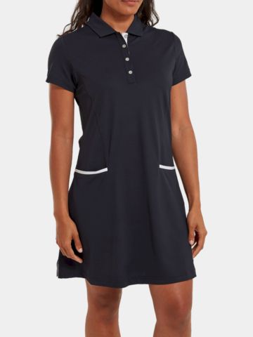 FootJoy FJ Golf Dress Halbarm Kleid navy