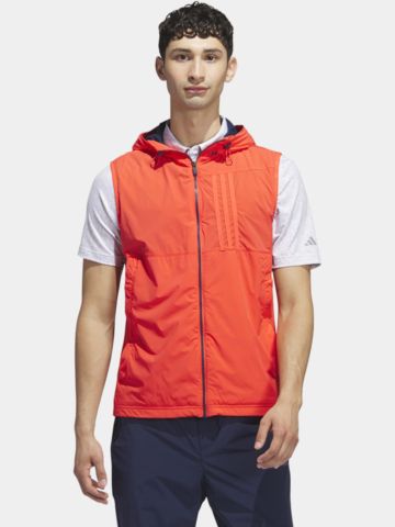 adidas U365T WRDY VEST Thermo Weste rot