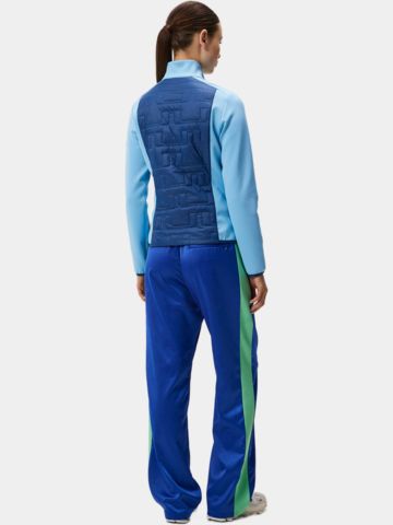 J.Lindeberg Quilt Hybrid Stretch Jacke blau