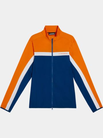 J.Lindeberg Jarvis Mid Layer Stretch Jacke blau