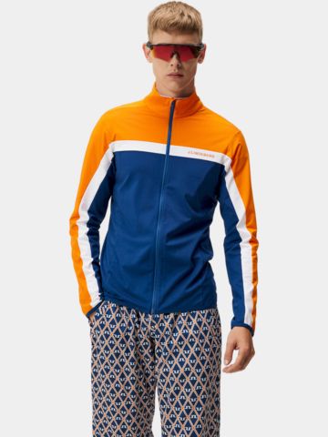 J.Lindeberg  Jarvis Mid Layer Stretch Jacke blau