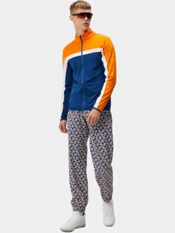 J.Lindeberg  Jarvis Mid Layer Stretch Jacke blau