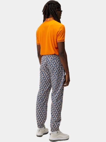 J.Lindeberg Austin Regular Halbarm Polo orange