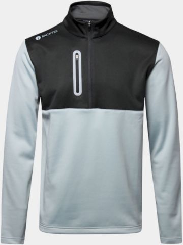 Backtee Zipneck Shield Thermo Midlayer schwarz