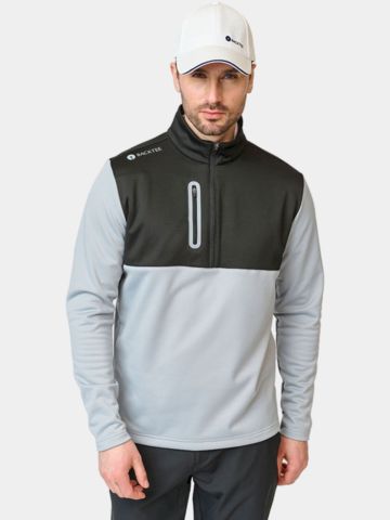 Backtee Zipneck Shield Thermo Midlayer schwarz