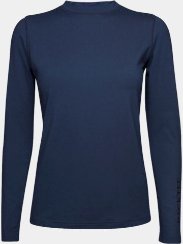 Backtee  First Skin Round Neck Stretch Unterzieher navy