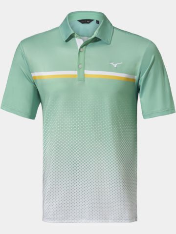 Mizuno Quick Dry Elite Gradient Polo světle zelená