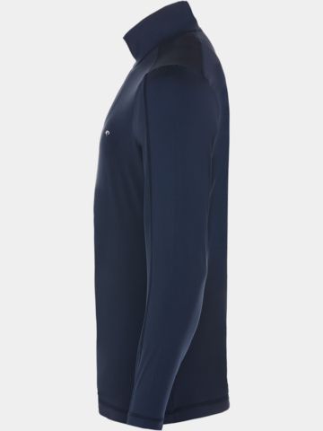 Daniel Springs  Basic Mock Unterzieher Stretch navy