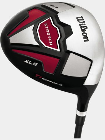 Wilson Stretch XL Linkshand Komplettset mit Graphitschäften Graphit, Regular