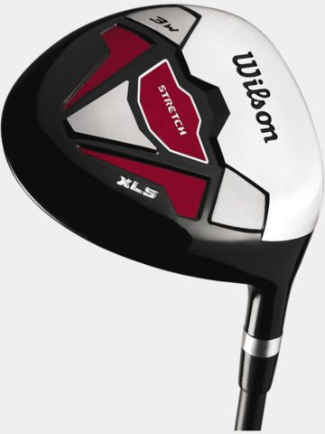 Wilson Stretch XL Linkshand Komplettset mit Graphitschäften Graphit, Regular