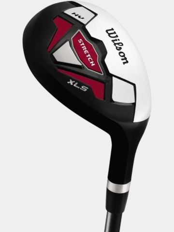 Wilson Stretch XL Linkshand Komplettset mit Graphitschäften Graphit, Regular