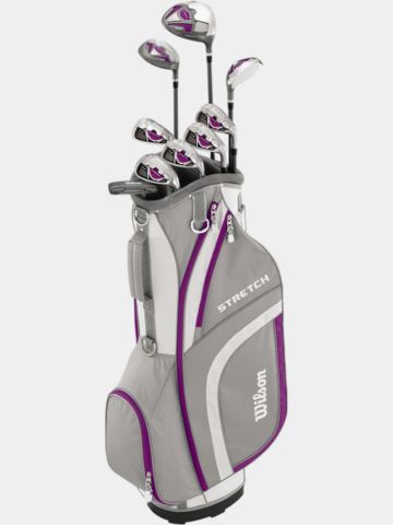 Wilson Stretch XL Linkshand Graphit, Ladies