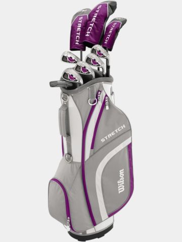 Wilson Stretch XL Linkshand Graphit, Ladies