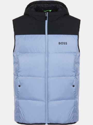 BOSS V_Hamar1 Thermo Weste hellblau