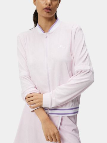J.Lindeberg Rae Terry Jacket Stretch Jacke rosa