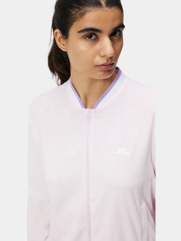 J.Lindeberg Rae Terry Jacket Stretch Jacke rosa