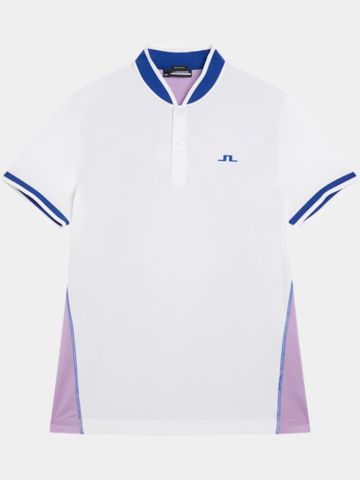 J.Lindeberg  Jensen Regular Fit Halbarm Polo weiß