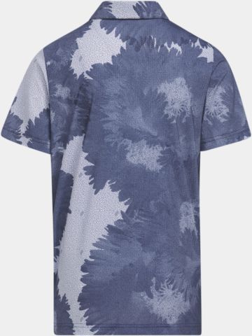 Adidas Boys FLOWER MESH half sleeve polo blue