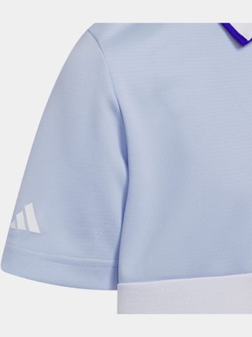 adidas Boys HEAT.RDY Halbarm Polo blau