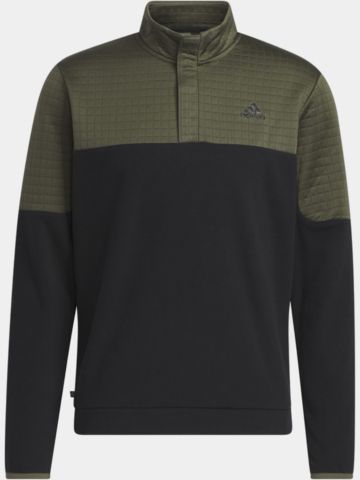 adidas DWR BLOCK 1/4 ZIP Thermo Midlayer schwarz