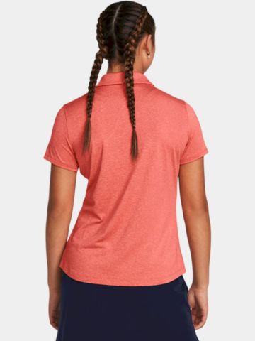 Under Armour Playoff Halbarm Polo rot